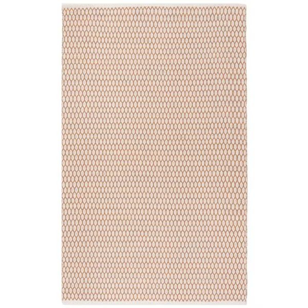8 x 10 ft. Large Rectangle Montauk Hand Woven Rug, Orange and Ivory, Safavieh, Mfr#: MTK608D-8